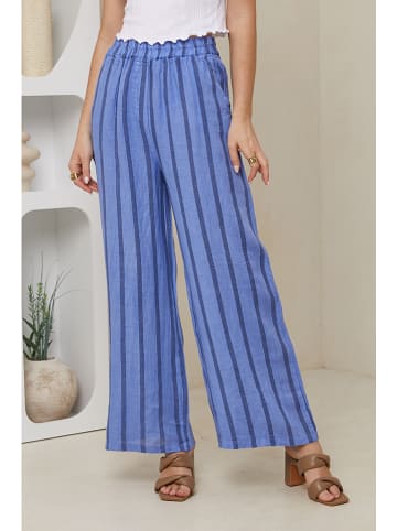 Rodier Lin Linnen marlenebroek blauw/donkerblauw