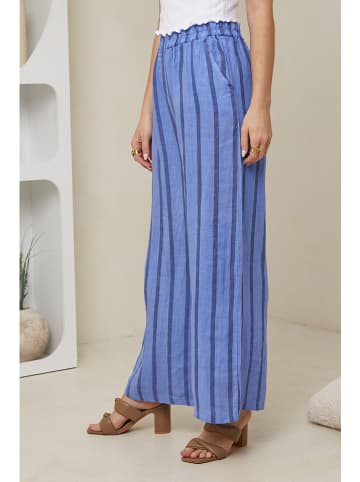 Rodier Lin Linnen marlenebroek blauw/donkerblauw