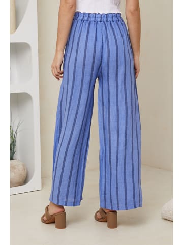 Rodier Lin Linnen marlenebroek blauw/donkerblauw