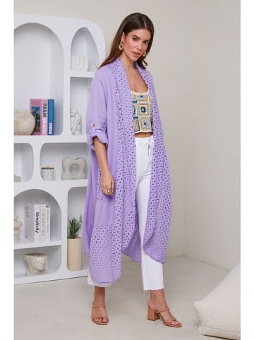 Rodier Lin Linnen vest lila