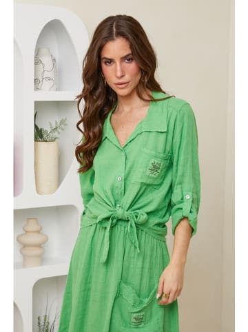 Rodier Lin Linnen blouse groen