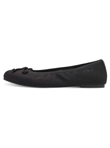 s.Oliver Ballerinas in Schwarz