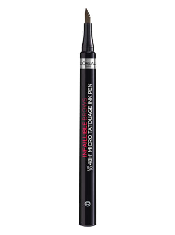 L'Oréal Paris Kredka do brwi "Infaillible Brows 48h - 1.0 Ebony" - 1 g