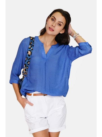 William de Faye Bluse in Blau