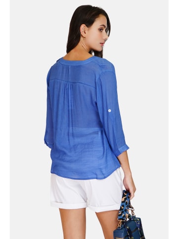 William de Faye Bluse in Blau