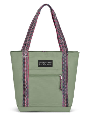 JanSport Schultertasche in Khaki - (B)36 x (H)42 x (T)14 cm