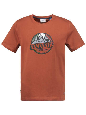 DOLOMITE Koszulka "Gard" w kolorze pomarańczowym