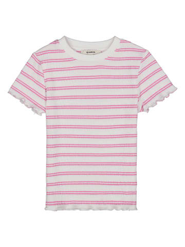 Garcia Koszulka w kolorze biało-różowym