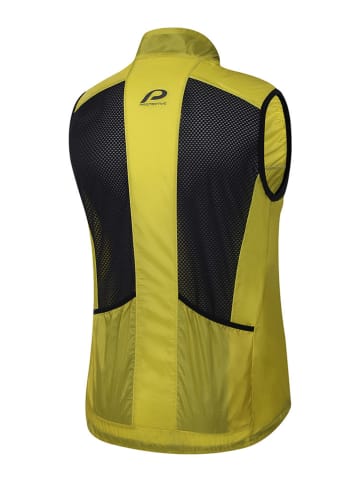 Protective Fietsbodywarmer "Vento" geel