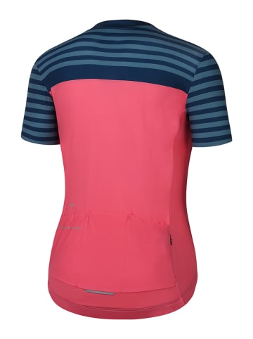 Protective Fietsshirt "Preppy" rood/blauw