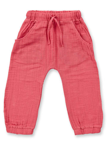 Sense Organics Spodnie w kolorze różowym