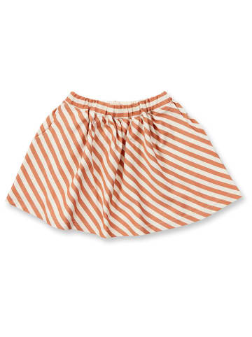 Sense Organics Spódnica "Evie" w kolorze pomarańczowo-białym