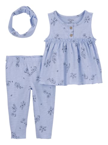 carter's 3tlg. Outfit in Hellblau
