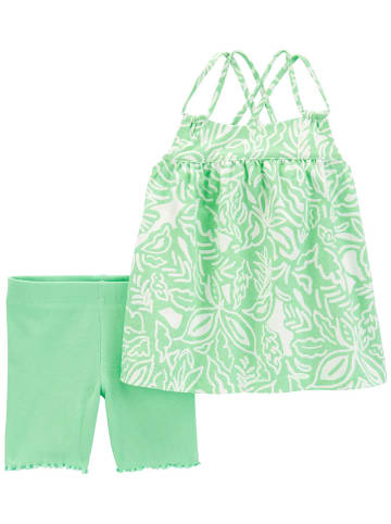 carter's 2-delige outfit groen