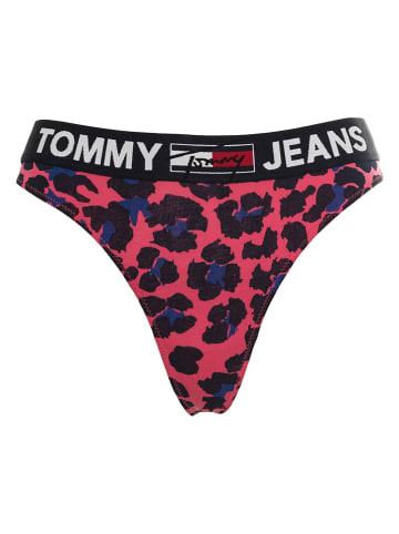 Tommy Hilfiger Stringi w kolorze czarno-różowym