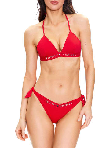 Tommy Hilfiger Biustonosz bikini w kolorze czerwonym
