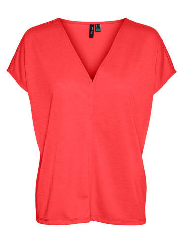 Vero Moda Koszulka w kolorze czerwonym