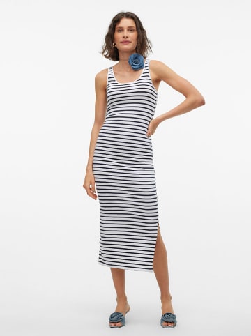 Vero Moda Sukienka w kolorze biało-granatowym