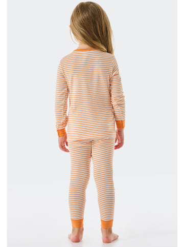 Schiesser Pyjama in Apricot