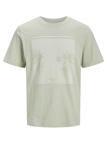 Jack & Jones Koszulka "Palm" w kolorze khaki