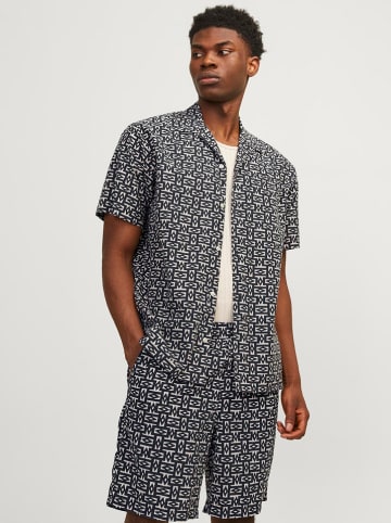 Jack & Jones Hemd "Luke" in Dunkelblau/ Weiß