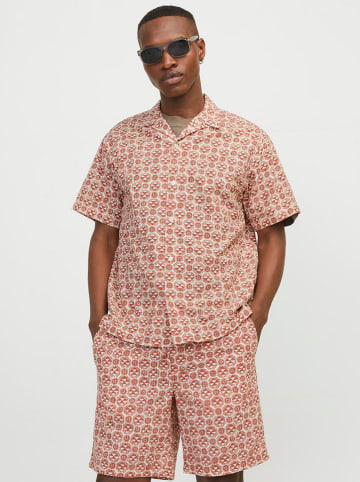 Jack & Jones Hemd "Luke" in Rot/ Weiß
