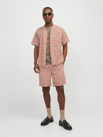 Jack & Jones Koszula "Luke" w kolorze czerwono-białym