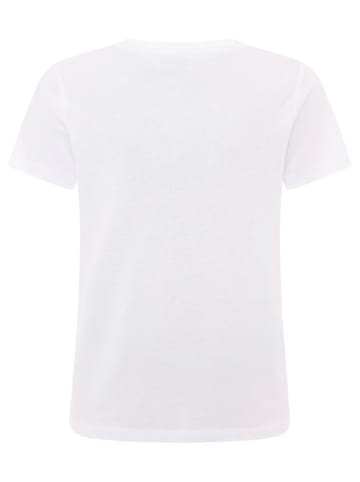 Zwillingsherz Shirt in Weiß