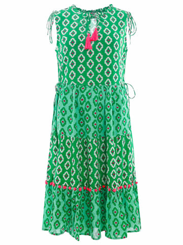Zwillingsherz Sukienka "Lise" w kolorze zielonym