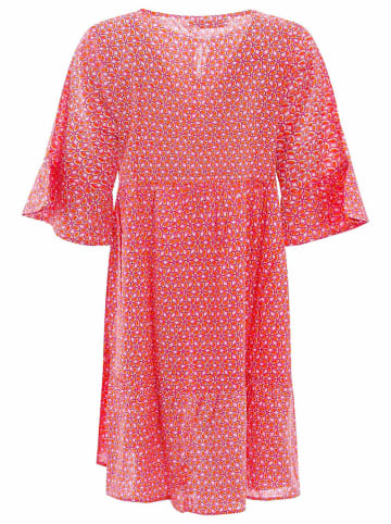 Zwillingsherz Sukienka "Berta" w kolorze różowym