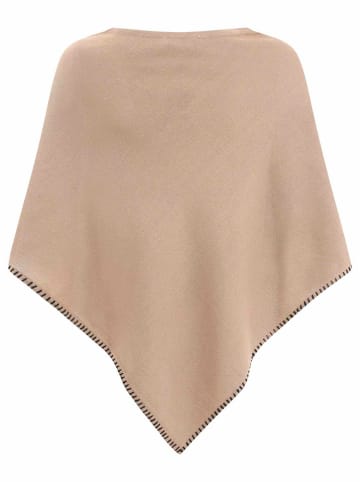 Zwillingsherz Poncho in Beige