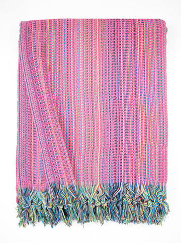 Samimi Plaid in Fuchsia - (L)250 x (B)200 cm