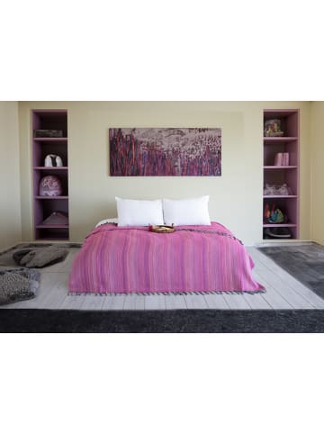 Samimi Plaid in Fuchsia - (L)250 x (B)200 cm