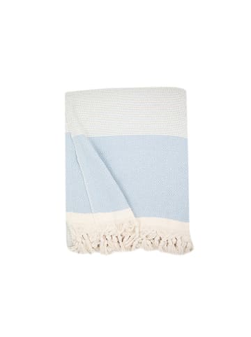 Samimi Bedsprei lichtblauw - (L)240 x (B)200 cm