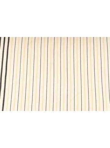 Towel to Go Poncho in Weiß/ Gelb - (L)110 x (B)85 cm