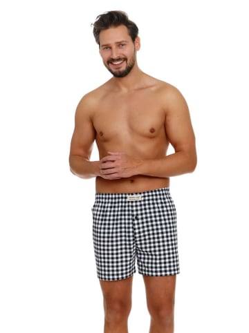 Doctor Nap Bokserki w kolorze czarno-białym