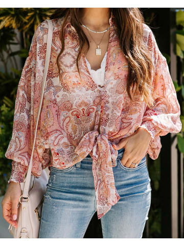 LA Angels Blouse lichtroze