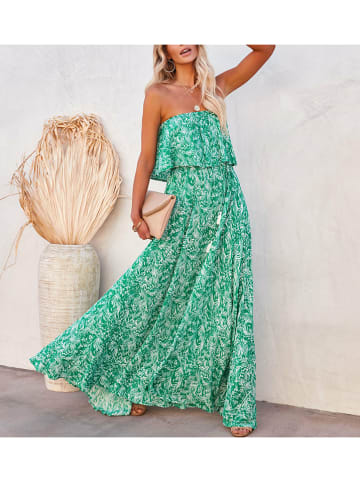 LA Angels Jurk groen/crème
