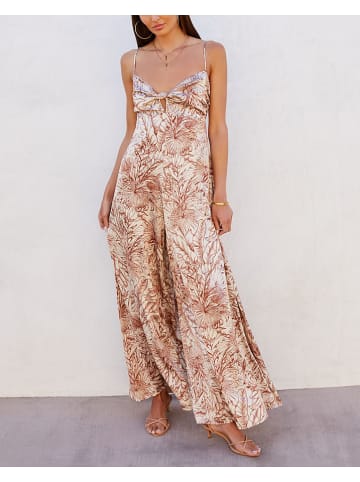 LA Angels Jumpsuit crème/bruin