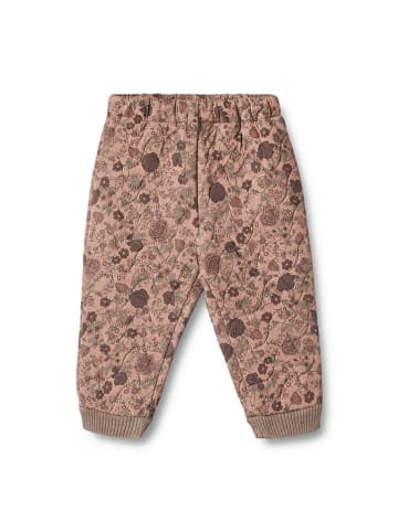 Wheat Spodnie termiczne "Alex" w kolorze szaroróżowym