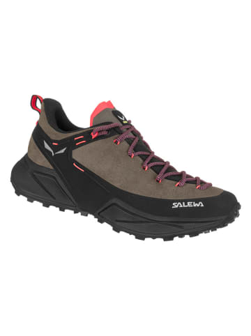 Salewa Leder-Wanderschuhe "Dropline" in Taupe