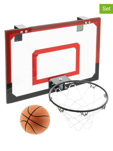 Profigarden 2-delige basketballset rood/zwart