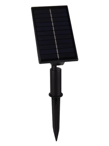 näve 6er-Set: Solar-Gartenstecker "Nomi" in Schwarz - (L)47,5 x (H)33 cm