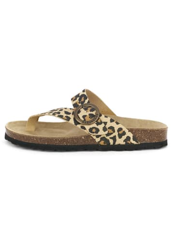 BABUNKERS Family Teenslippers beige/bruin