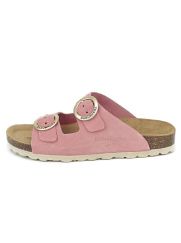 BABUNKERS Family Leren slippers lichtroze