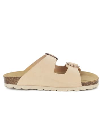 BABUNKERS Family Leren slippers lichtroze