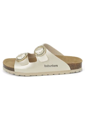 BABUNKERS Family Pantoletten in Gold