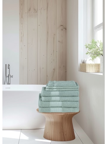 Good Morning 8tlg. Handtuch-Set in Mint