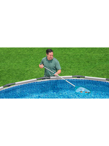 Bestway Poolkescher "AquaScoop" in Silber/ Grün - (L)163 cm