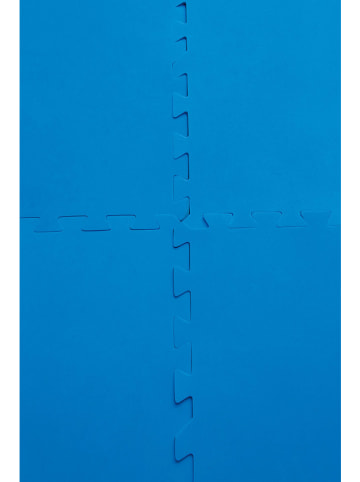 Bestway 9er-Set: Pool-Bodenschutzfliesen "Flowclear" in Blau - 2,25 m²